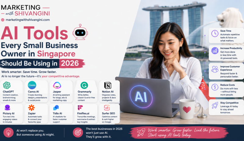 AI Tools Every Small Business Owner in Singapore Should Be Using in 2026