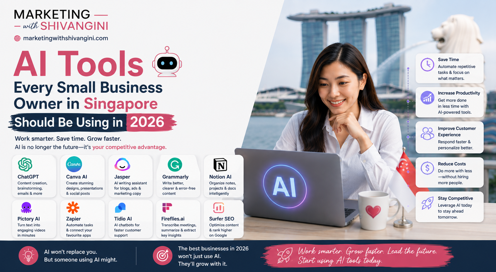 AI Tools Every Small Business Owner in Singapore Should Be Using in 2026