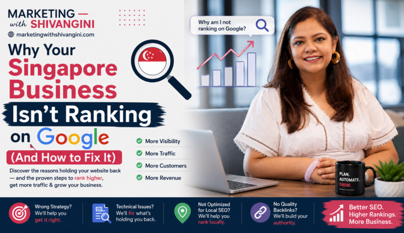 Why Your Singapore Business Isn't Ranking on Google (And How to Fix It)