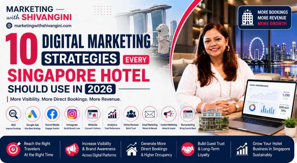 10 Digital Marketing Strategies Every Singapore Hotel Should Use in 2026