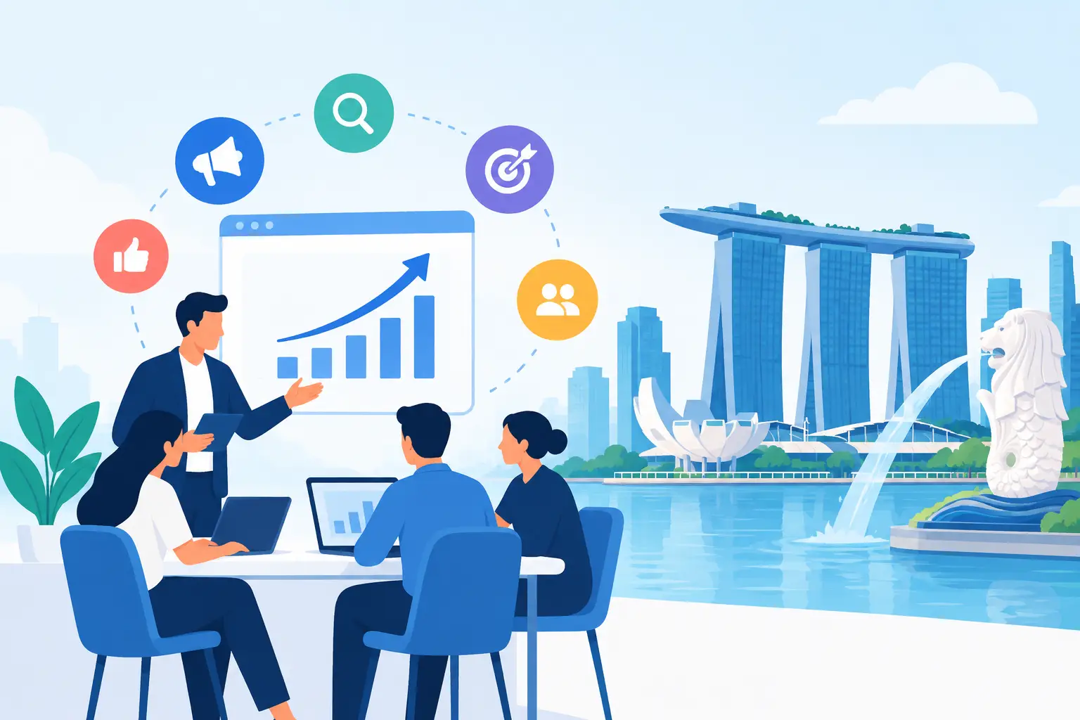 How a Digital Marketing Agency in Singapore Drives Growth